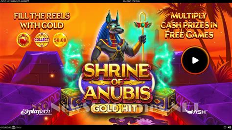 Shrine Of Anubis Gold Hit Bodog